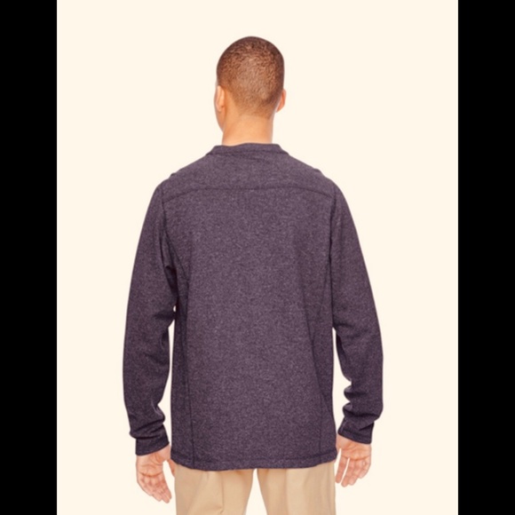 🌟Performance Waffle Knit Henley - Picture 2 of 9